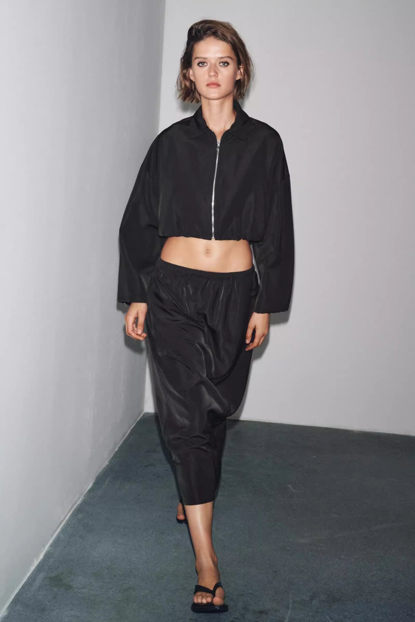 CO-ORD SET mit CROP-TOP