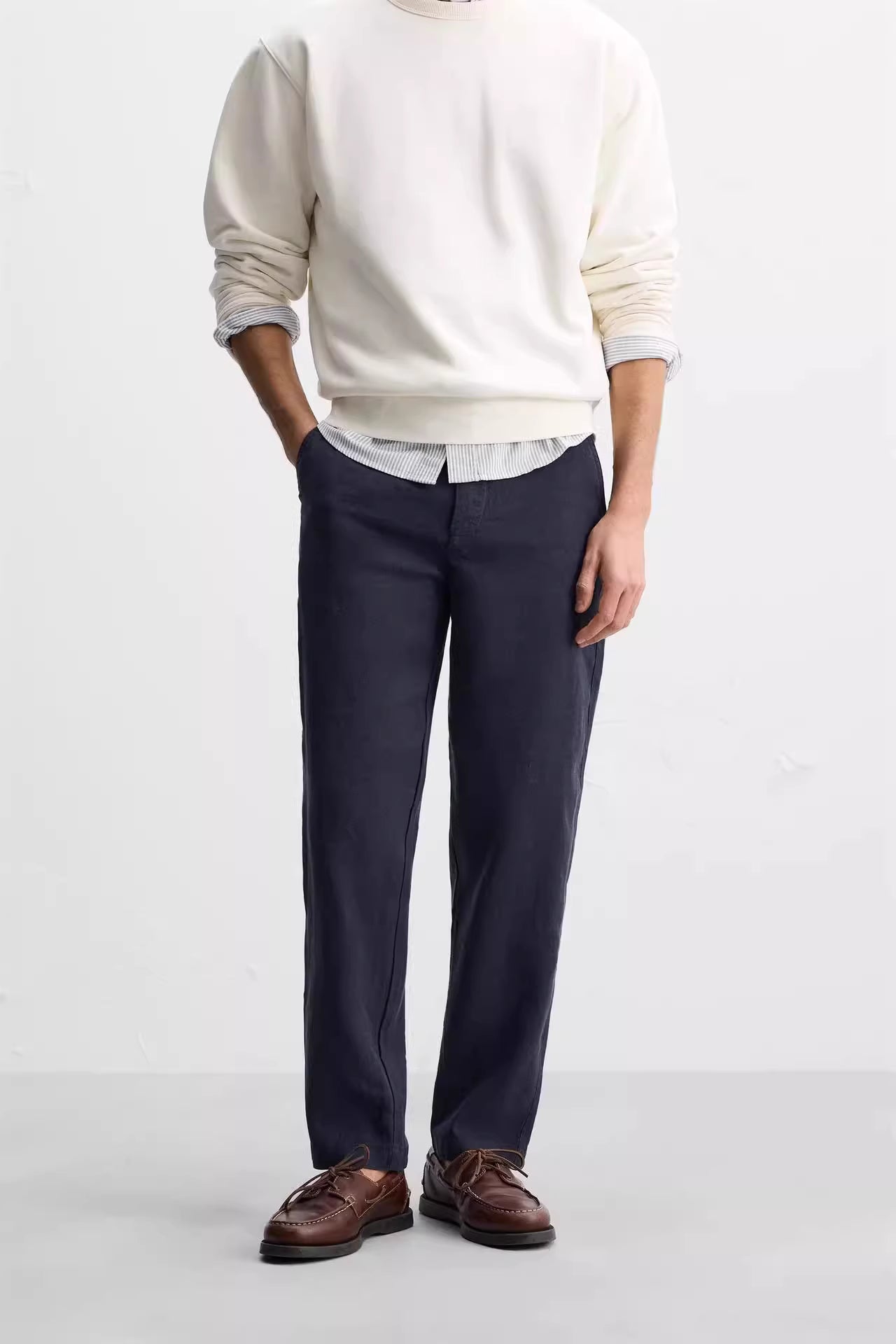 Lockere-Chino Hose Herren