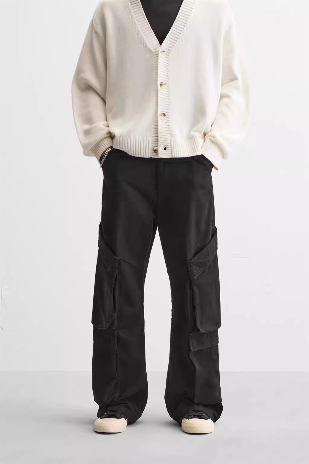 Loose-Fit Hose mit Seitentaschen