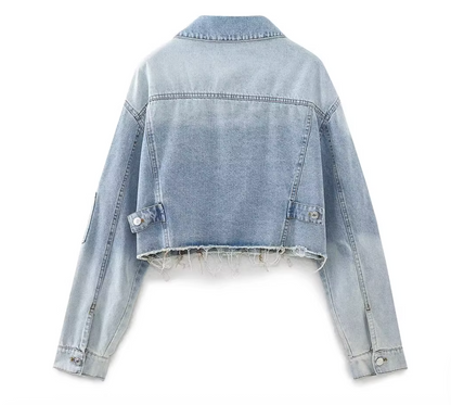 Jeans-Jacket Kurtz