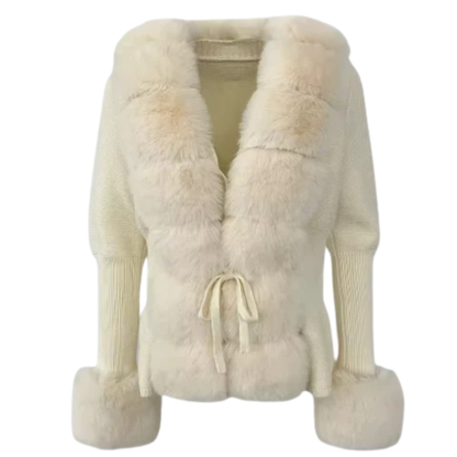 LISA Cardigan mit Fell