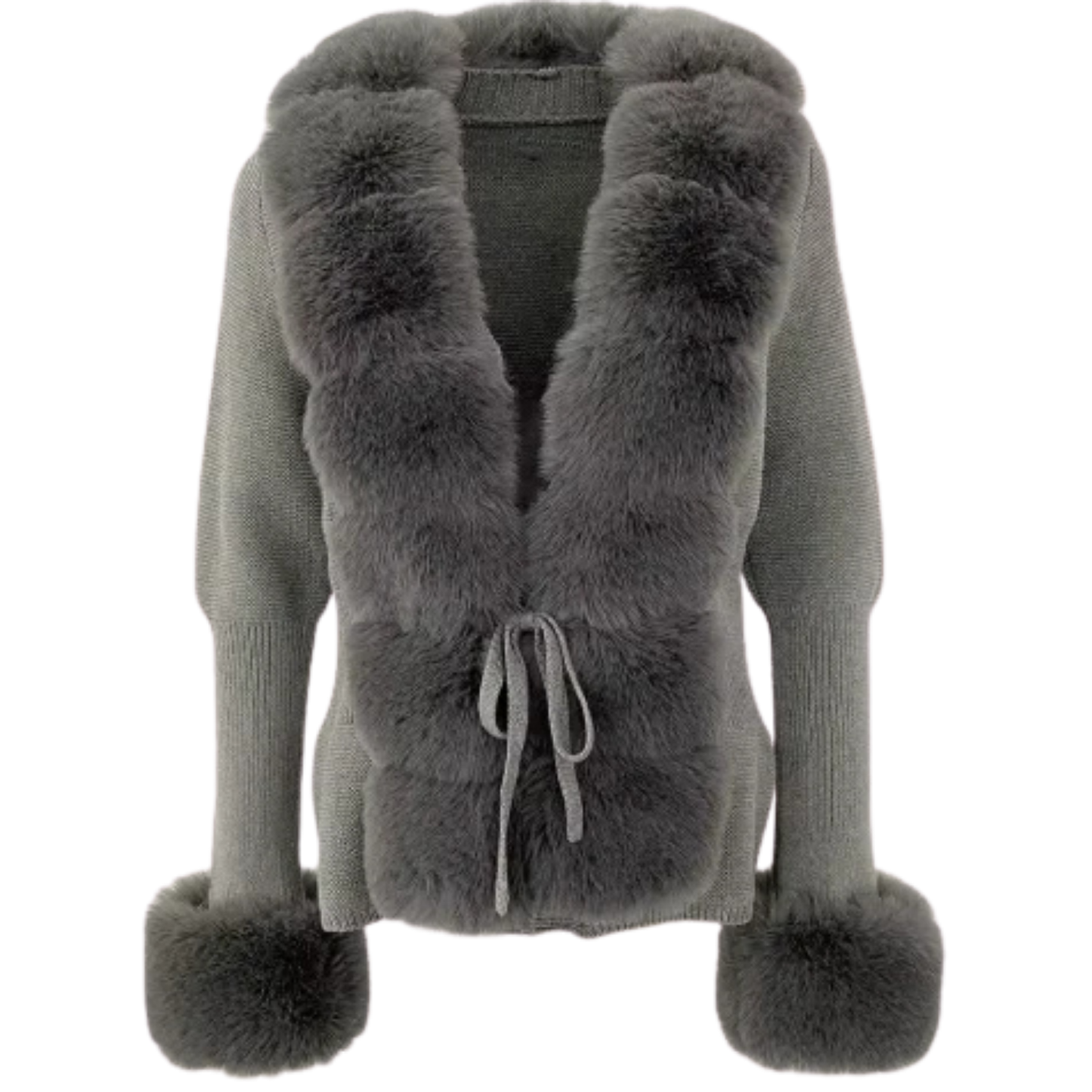 LISA Cardigan mit Fell