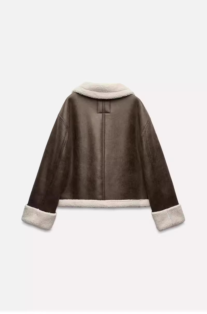 Warme Kurzmantel Jacke