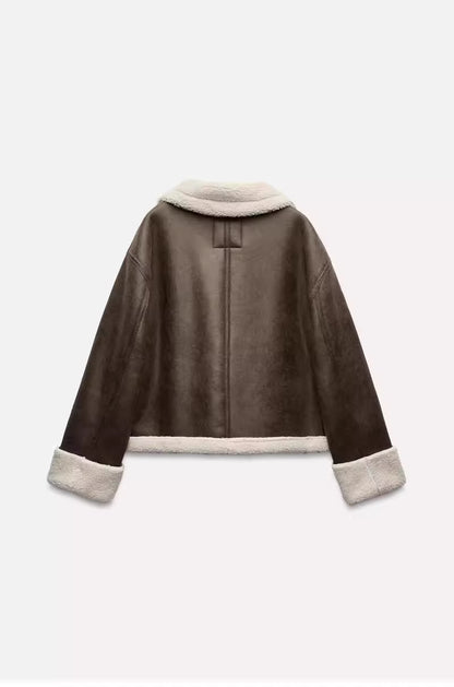 Warme Kurzmantel Jacke