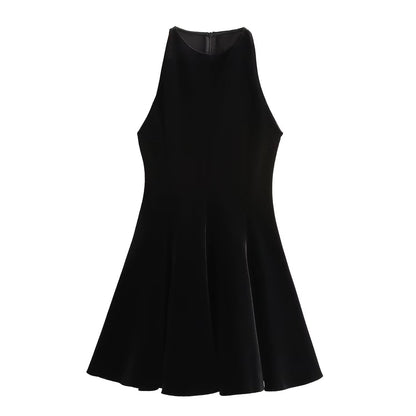 Midnight Velvet Dress