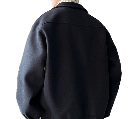 Wool Blend Overshirt Herren