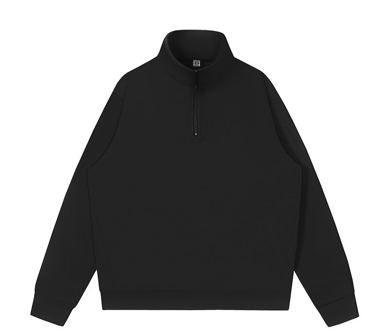 Oversized Half-Zip Sweatshirt