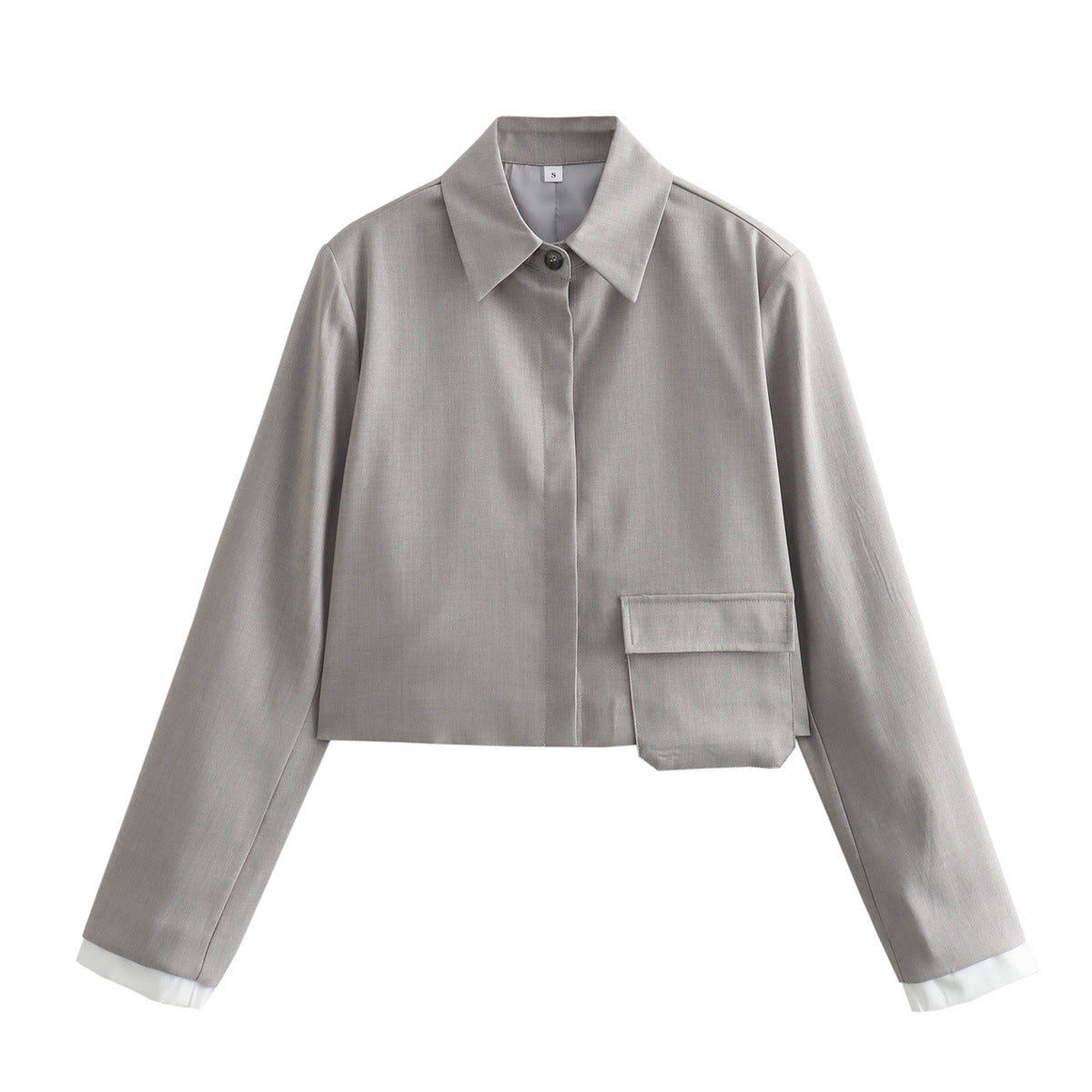 Co-ord Set mit Hemdjacke und Mini-Rock Damen