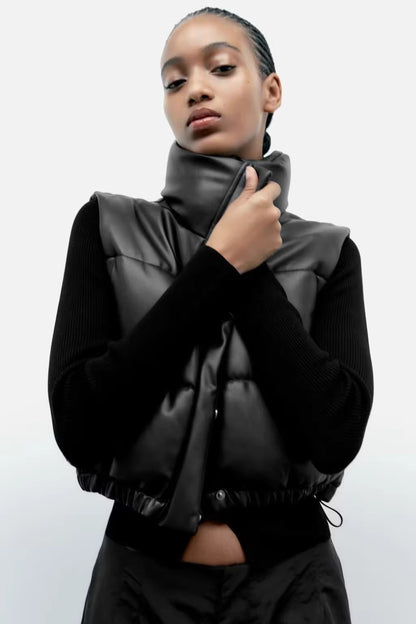 Lunvye Puffer Weste Damen