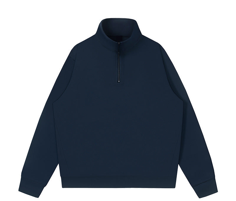 Oversized Half-Zip Sweatshirt