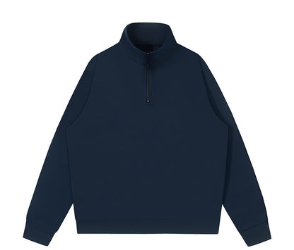 Oversized Half-Zip Sweatshirt