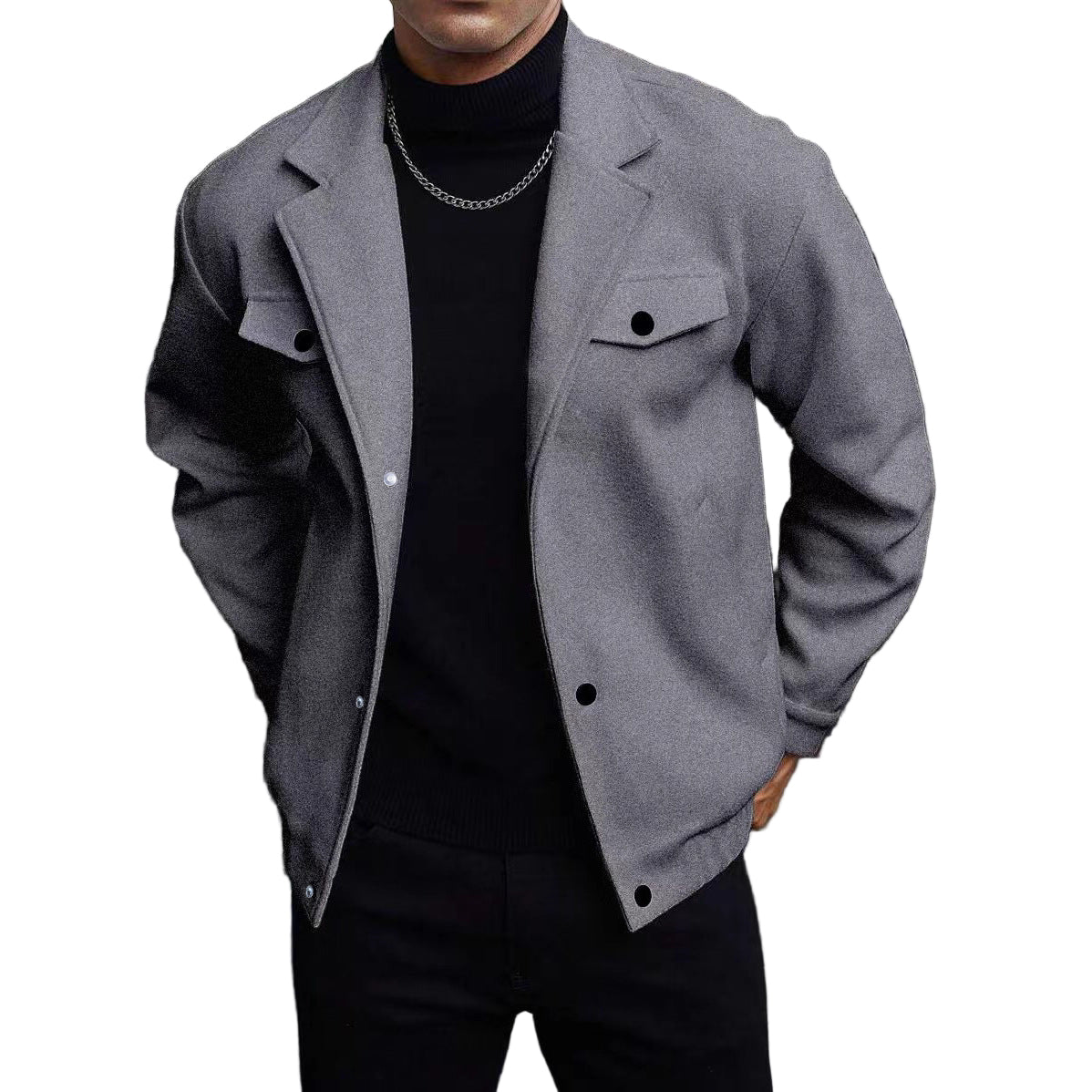Minimal Utility Jacket Herren