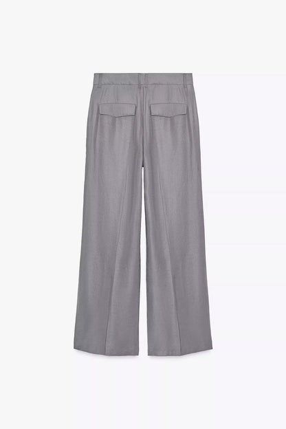 Linienfall Hose Damen