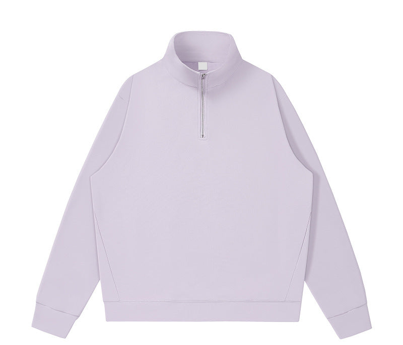 Oversized Half-Zip Sweatshirt