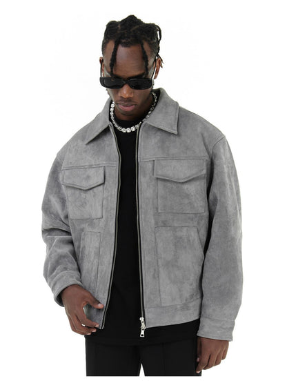 Essential Suede Jacket