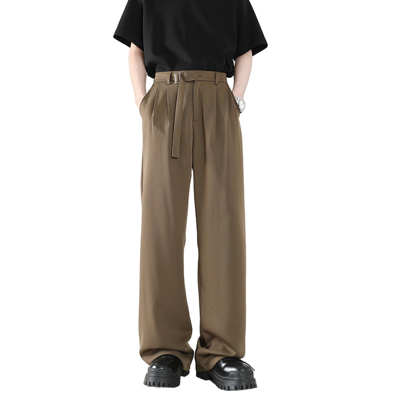 Elegante Faltenhose Herren