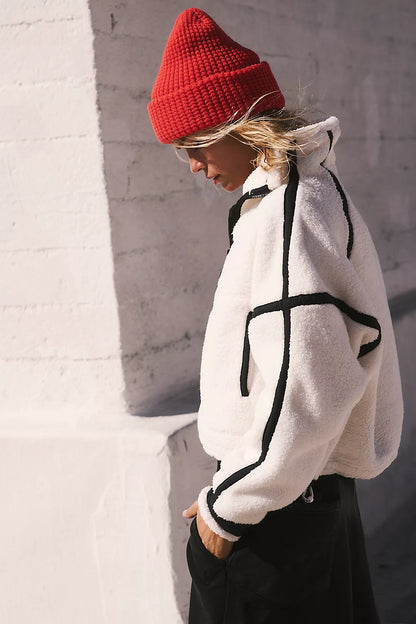 Sporty Fleece Pullover