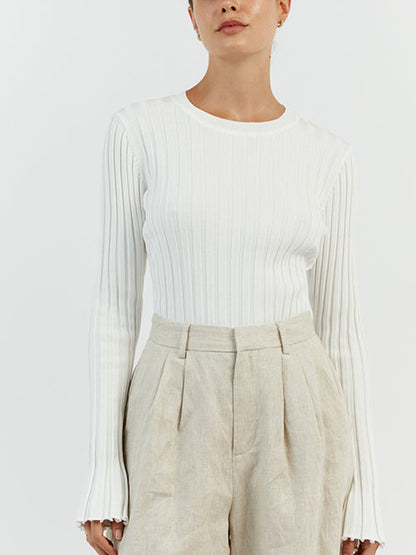 Feinstrick Longsleeve Damen