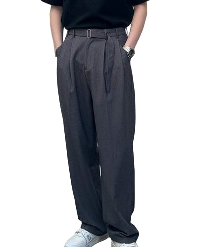 Elegante Faltenhose Herren