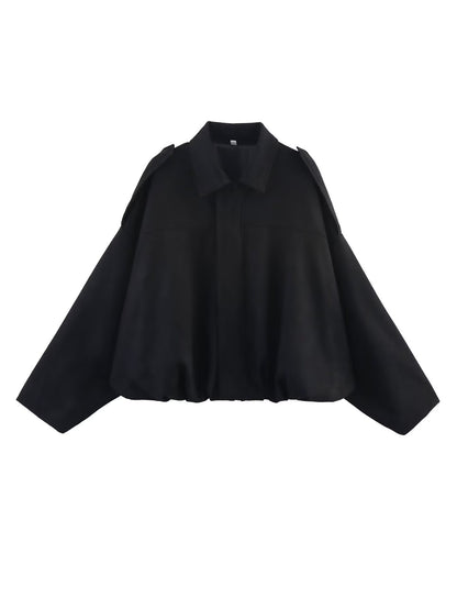 Oversized Bomberjacke mit Ballonärmeln