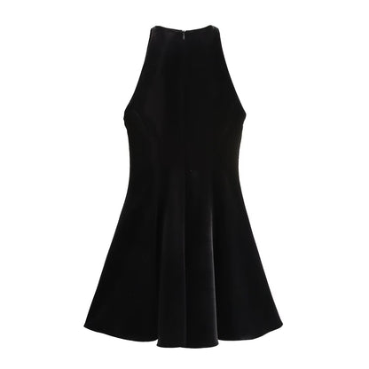 Midnight Velvet Dress