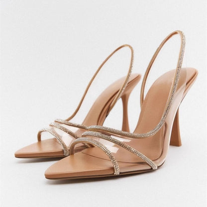Glanz Slingback Heels