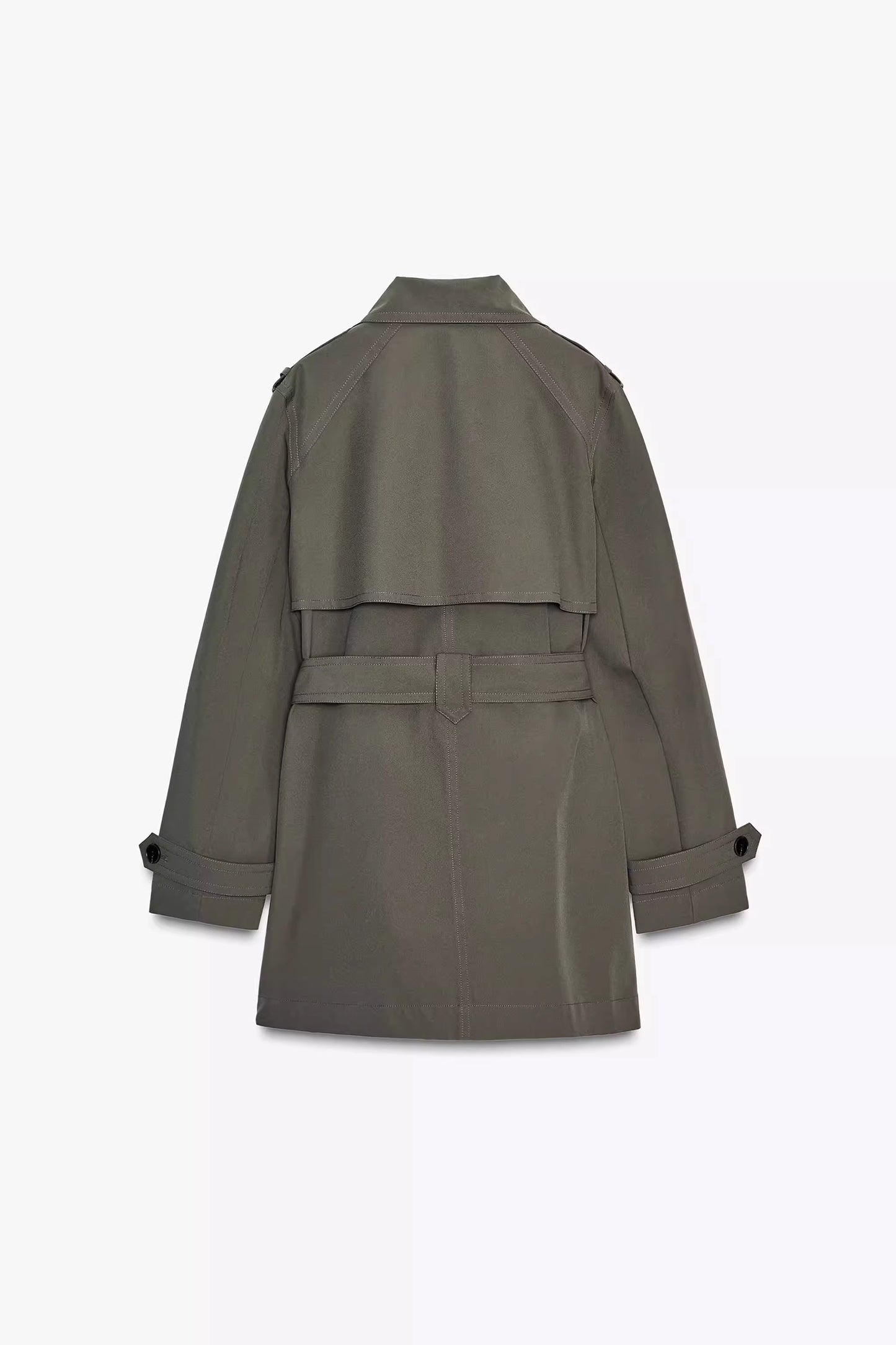 Lunvye Kurzer Mantel Damen