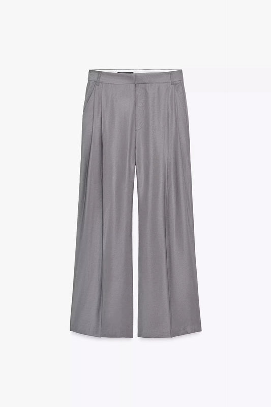 Linienfall Hose Damen