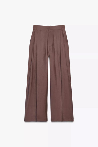 Linienfall Hose Damen