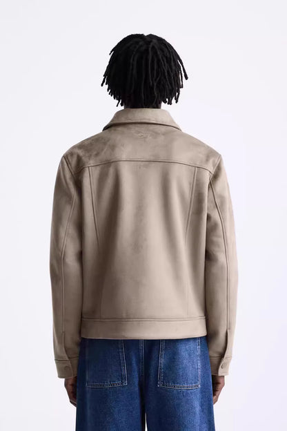 Feinlinige Jacke Herren