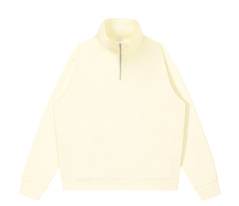 Oversized Half-Zip Sweatshirt