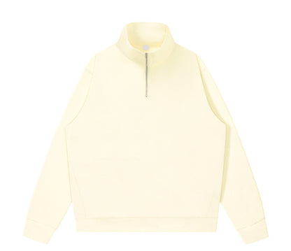 Oversized Half-Zip Sweatshirt