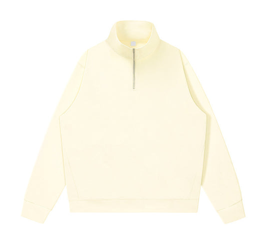 Oversized Half-Zip Sweatshirt