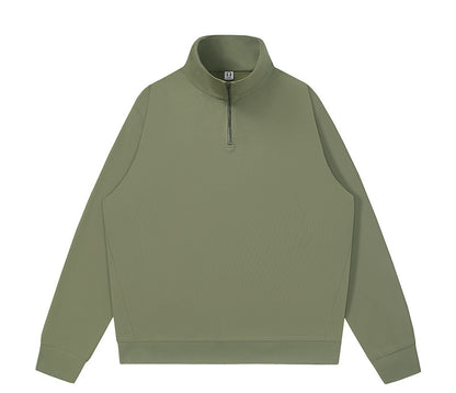 Oversized Half-Zip Sweatshirt