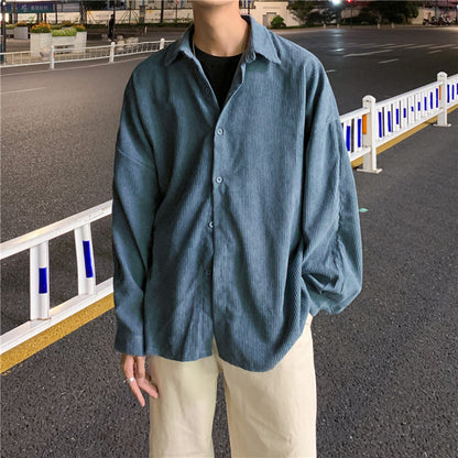 Struktur Overshirt Herren