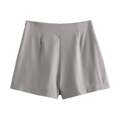 Co-ord Set mit Hemdjacke und Mini-Rock Damen