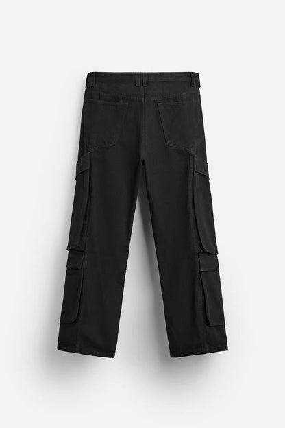 Loose-Fit Hose mit Seitentaschen