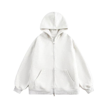 Oversize Zipp-Hoodie Herren