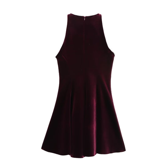 Midnight Velvet Dress