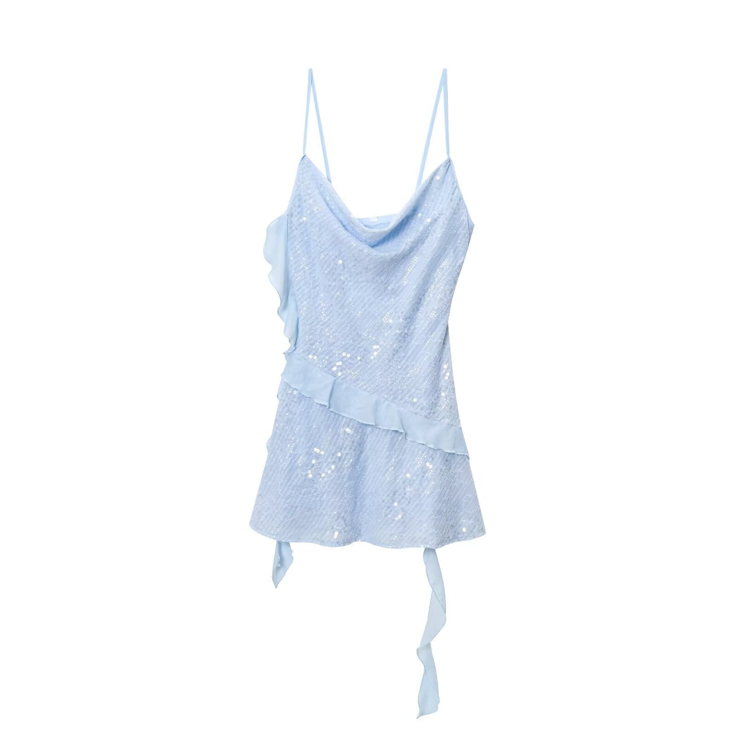 Slipkleid mit Pailletten