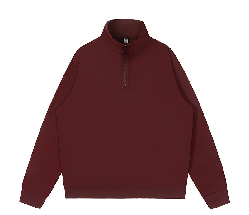 Oversized Half-Zip Sweatshirt