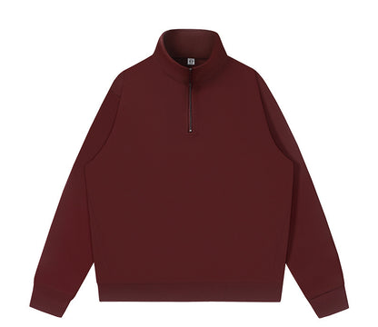 Oversized Half-Zip Sweatshirt
